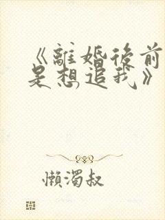 《离婚后前夫总是想追我》