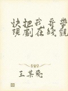 快把我哥带走电视剧在线观免费观看封面