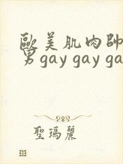 欧美肌肉帅哥男男gay gay gay