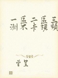 一区二区三区亚洲不卡视频