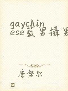 gaychinese蓝男摄男色