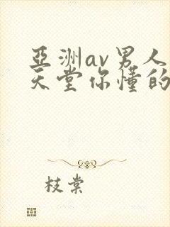 亚洲av男人的天堂你懂的