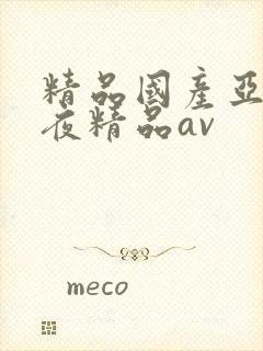 精品国产亚洲午夜精品av