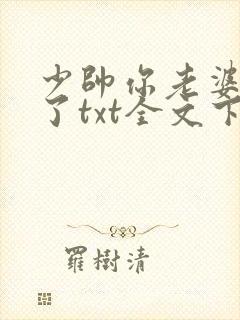 少帅你老婆又跑了txt全文下载