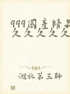 999国产精品久久久久久