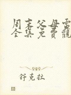 周末父母电视剧全集免费观看