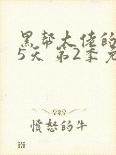 黑帮大佬的365天 第2季免费观看全集高清
