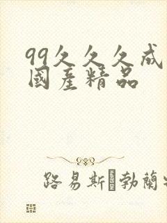 99久久久成人国产精品