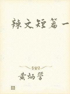 辣文短篇一对一
