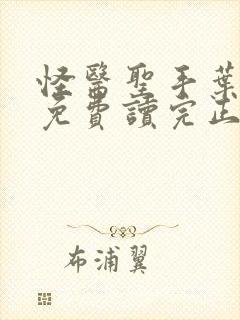 怪医圣手叶皓轩免费读完正版封面