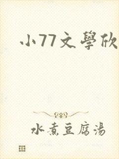小77文学欣赏封面
