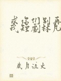 求你们别再说爱我短剧林凡