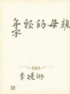 年轻的母亲1中字封面
