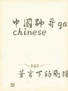 中国帅哥gay chinese