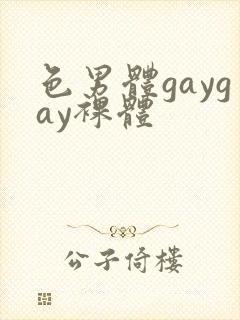 色男体gaygay裸体封面