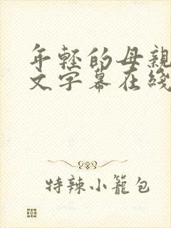 年轻的母亲3中文字幕在线观看