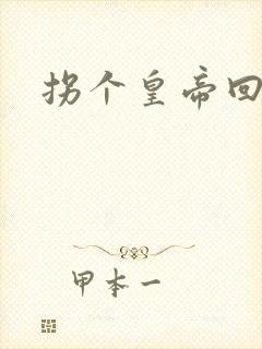 拐个皇帝回现代封面