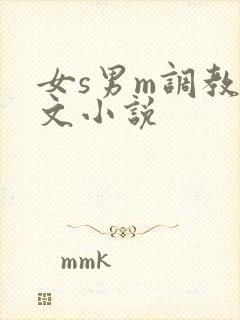 女s男m调教h文小说