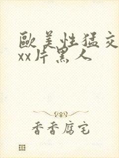 欧美性猛交xxxx片黑人封面