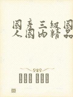 国产三级国产成人国内精品