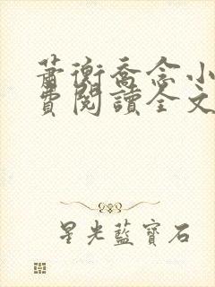 萧衡乔念小说免费阅读全文