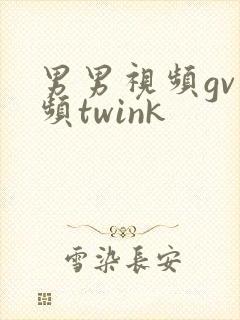 男男视频gv视频twink封面