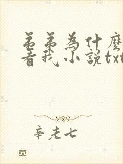 弟弟为什么这么看我小说txt封面