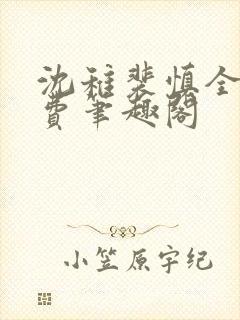 沈稚裴慎全文免费笔趣阁