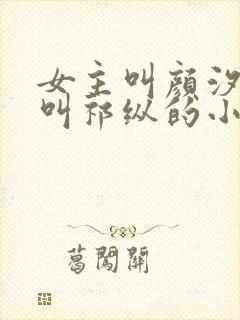 女主叫颜汐男主叫祁纵的小说