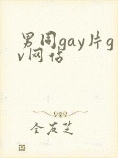 男同gay片gv网站