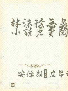 林沫徐无晏全文小说免费阅读封面