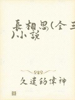 长相思(全三册)小说