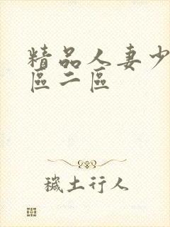 精品人妻少妇一区二区