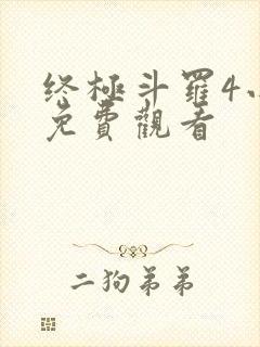 终极斗罗4小说免费观看封面