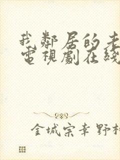 我邻居的老婆2电视剧在线观看封面