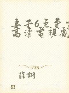 妻子6免费完整高清电视剧在线观看