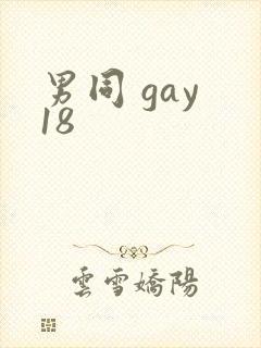 男同 gay 18