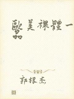 欧美裸体一级精品