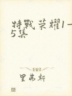 特战荣耀1—45集