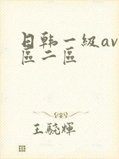 日韩一级av一区二区封面
