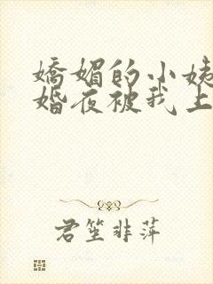 娇媚的小姨在新婚夜被我上了