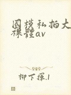 国模私拍大尺度裸体av