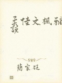柔佳文枫雅君小说封面