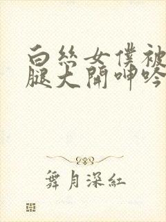 白丝女仆被c双腿大开呻吟