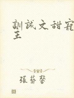 训诫文甜宠双男主
