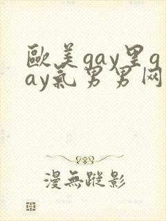 欧美gay里gay气男男网站
