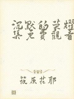 沉默的荣耀39集免费观看