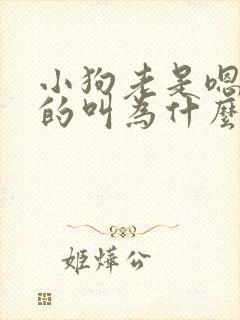 小狗老是嗯嗯嗯的叫为什么