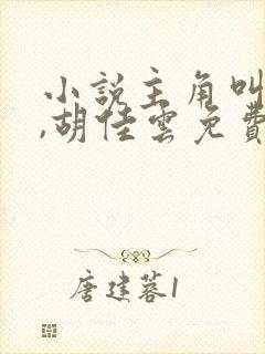 小说主角叫秦峰,胡佳云免费阅读