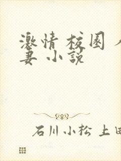 激情 校园 人妻 小说